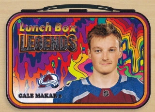22-23 Upper Deck Series 2 - Cale MAKAR č. LB-11 LUNCH BOX LEGENDS
