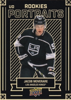 22-23 Upper Deck Series 2 - Jacob MOVERARE č. P-64 ROOKIES PORTRAITS