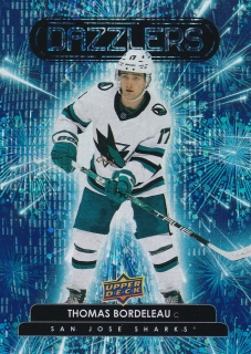 22-23 Upper Deck Series 2 - Thomas BORDELEAU č. DZ-57 (RC) DAZZLERS BLUE