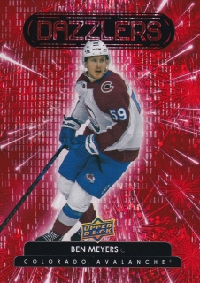 22-23 Upper Deck Series 2 - Ben MEYERS č. DZ-74 (RC) DAZZLERS RED