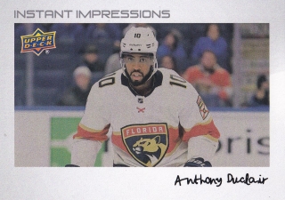 22-23 Upper Deck Series 2 - Anthony DUCLAIR č. PZ-11 INSTANT IMPRESSIONS