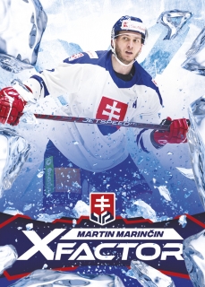 2023 Hokejové Slovensko - Martin MARINČIN č. XF-06 X-Factor 3D