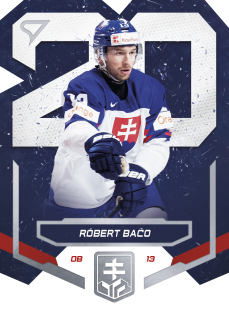 2023 Hokejové Slovensko - Róbert BAČO č. SD-03 Slovensko 20