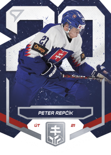 2023 Hokejové Slovensko - Peter REPČÍK č. SD-16 Slovensko 20