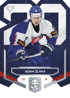 2023 Hokejové Slovensko - Adam ŽLNKA č. SD-18 Slovensko 20