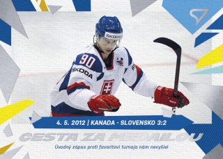 2023 Hokejové Slovensko - Kanada-Slovensko 3:2 č. CM-05 Cesta za medailou