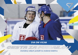 2023 Hokejové Slovensko - Dva dni voľna č. CM-09 Cesta za medailou