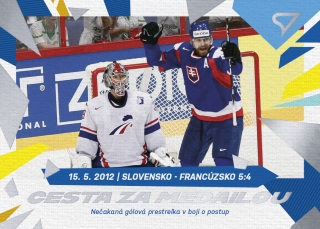 2023 Hokejové Slovensko - Slovensko-Francúzsko 5:4 č. CM-12 Cesta za medailou