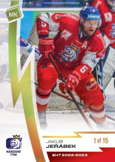 2023 MK Národní tým - Jakub JEŘÁBEK č. 17 limited 1of15