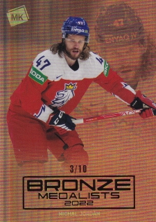 2023 MK Národní tým - Michal JORDÁN č. BM-5 Bronze Medalist 2022 Men 3/10
