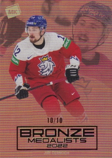 2023 MK Národní tým - Jiří ČERNOCH č. BM-13 Bronze Medalist 2022 Men 10/10