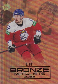 2023 MK Národní tým - Jiří ČERNOCH č. BM-13 Bronze Medalist 2022 Men 8/10