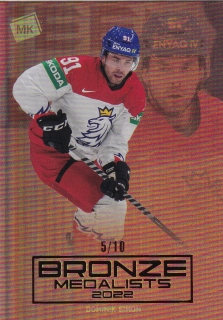 2023 MK Národní tým - Dominik SIMON č. BM-18 Bronze Medalist 2022 Men 5/10