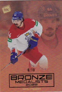2023 MK Národní tým - Matěj STRÁNSKÝ č. BM-21 Bronze Medalist 2022 Men 6/10