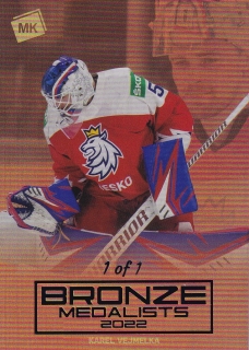 2023 MK Národní tým - Karel VEJMELKA č. BM-3 Bronze Medalist 2022 Men 1of1