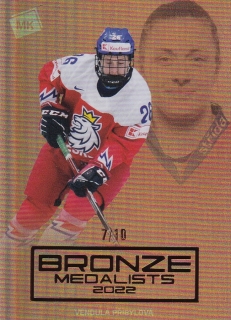 2023 MK Národní tým - Vendula PŘIBYLOVÁ č. BM-21 Bronze Medalists 2022 Women 7/10