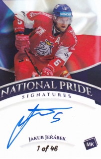 2023 MK Národní tým - Jakub JEŘÁBEK č. NPS-1 National Pride Signatures 1of46