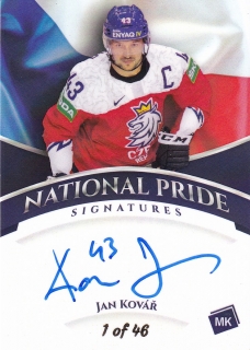 2023 MK Národní tým - Jan KOVÁŘ č. NPS-13 National Pride Signatures 1of46