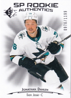 21-22 SP Hockey - Jonathan DAHLEN č. 112 (RC) SP Rookie Authentics x/1199
