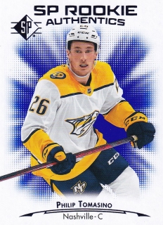 21-22 SP Hockey - Philip TOMASINO č. 129 (RC) SP Rookie Authentic Blue