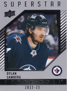 22-23 Upper Deck Series 2 - Dylan SAMBERG č. HR72 (RC) HONOR ROLL