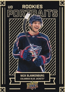 22-23 Upper Deck Series 2 - Nick BLANKENBURG č. P-42 ROOKIES PORTRAITS