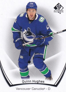 21-22 SP Authentic - Quinn HUGHES č. 27