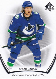 21-22 SP Authentic - Brock BOESER č. 66