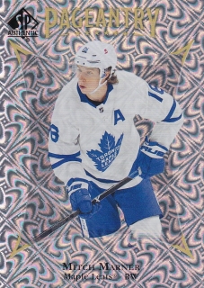 21-22 SP Authentic - Mitch MARNER č. P-16 PAGEANTRY