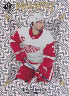 21-22 SP Authentic - Dylan LARKIN č. P-19 PAGEANTRY