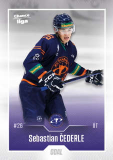 22-23 GOAL Cards - Sebastian ČEDERLE č. 440
