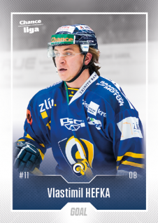22-23 GOAL Cards - Vlastimil HEFKA č. 492