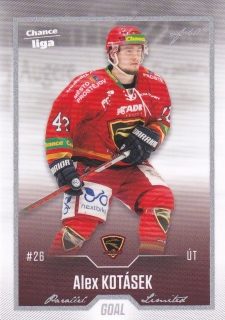 22-23 GOAL Cards - Alex KOTÁSEK č. 432 SILVER x/60