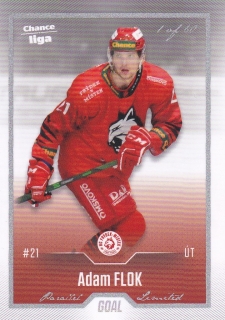 22-23 GOAL Cards - Adam FLOK č. 467 SILVER x/60