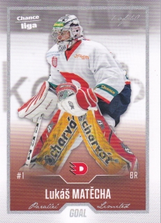 22-23 GOAL Cards - Lukáš MATĚCHA č. 470 SILVER x/60