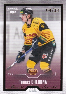22-23 GOAL Cards - Tomáš CHLUBNA č. 410 GOLD x/23