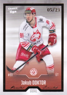 22-23 GOAL Cards - Jakub DOKTOR č. 469 GOLD x/23