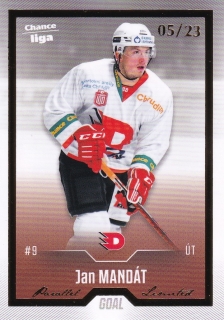 22-23 GOAL Cards - Jan MANDÁT č. 476 GOLD x/23