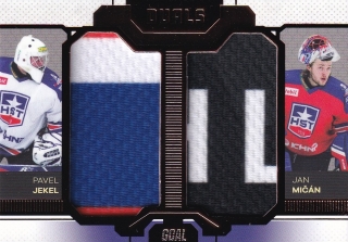 22-23 GOAL Cards - Pavel JEKEL/Jan MIČÁN č. D-14 BRONZE 13/30