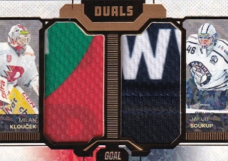 22-23 GOAL Cards - Milan KLOUČEK/Jakub SOUKUP č. D-13 GOLD 03/10