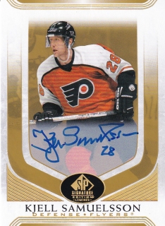 20-21 SP Signature Edition Legends - Kjell SAMUELSSON č. 102 GOLD AUTO