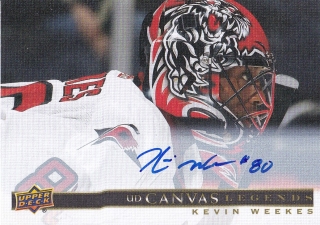 20-21 SP Signature Edition Legends - Kevin WEEKES č. C-52 CANVAS AUTOGRAPHS