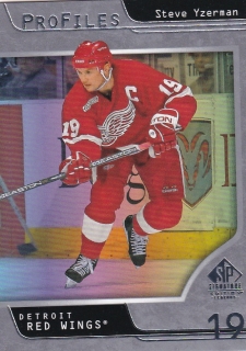 20-21 SP Signature Edition Legends - Steve YZERMAN č. P-24 PROFILES BOUNTY
