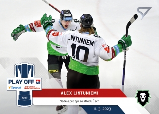 22-23 Tipsport Extraliga - Alex LINTUNIEMI č. PM-04