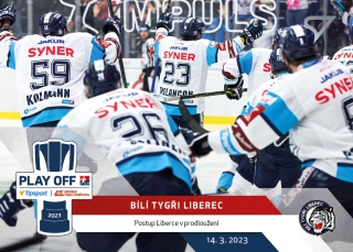 22-23 Tipsport Extraliga - Bílí Tygři Liberec č. PM-08