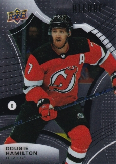 21-22 UD Allure - Dougie HAMILTON č. 23 BLACK