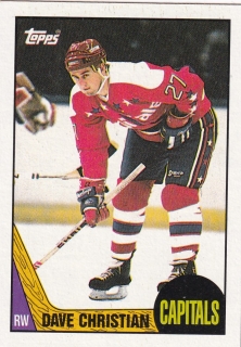 87-88 Topps - Dave CHRISTIAN č. 88