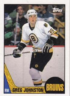 87-88 Topps - Greg JOHNSTON č. 102