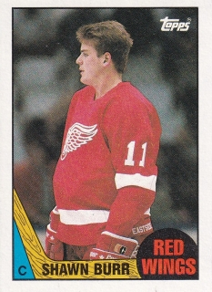 87-88 Topps - Shawn BURR č. 164