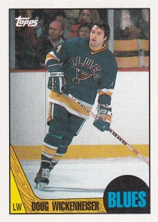 87-88 Topps - Doug WICKENHEISER č. 193